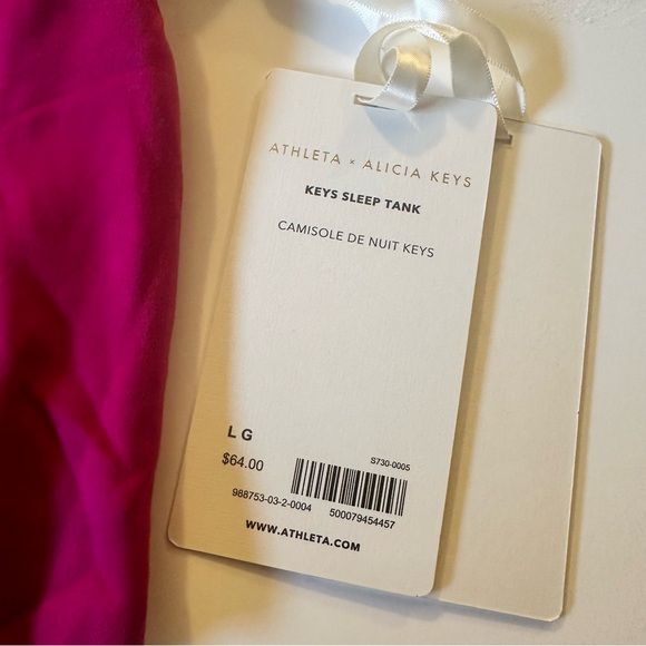 Athleta X Alicia Keys sleep tank size large - Picture 3 of 3